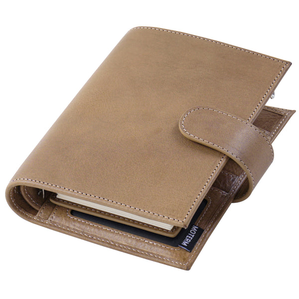 Moterm Versa 3.0 Rings Planner - Pocket (Vegetable Tanned Leather)