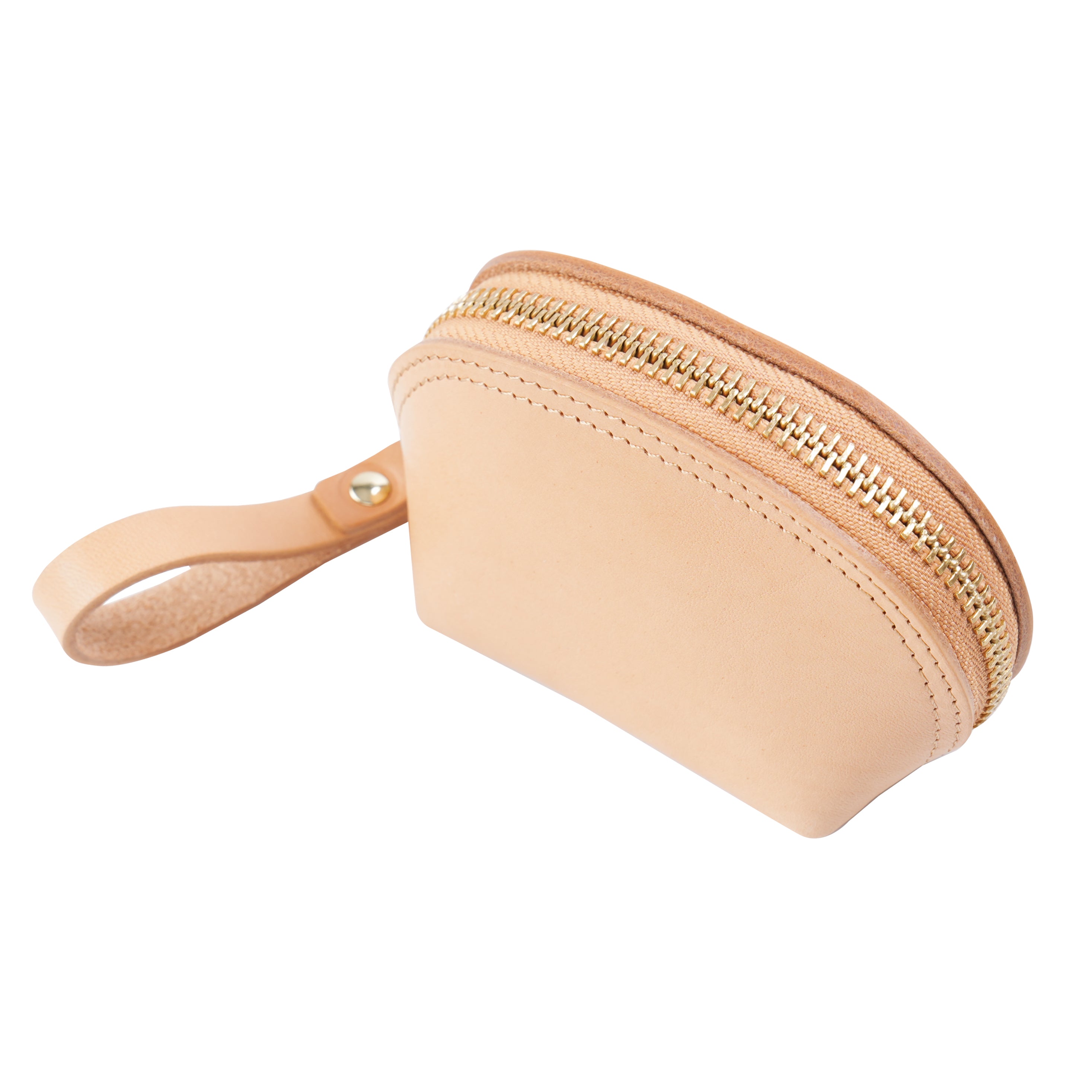 Moterm Leather Mini Coin Purse (Vegetable Tanned Leather)