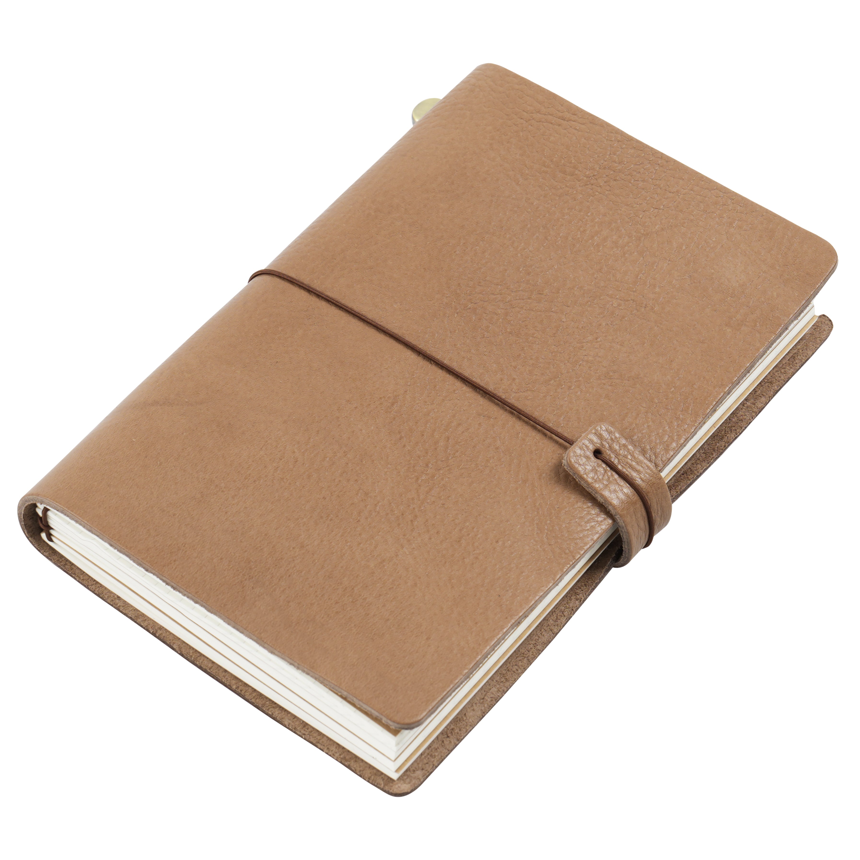 Moterm Compact Traveler Notebook Cover - A5 (Vegetable Tanned Leather)