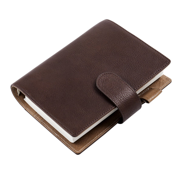 Moterm New Arrival Elite Rings Planner Cover - Franklin Covey Compact (Vegetable Tanned Leather)