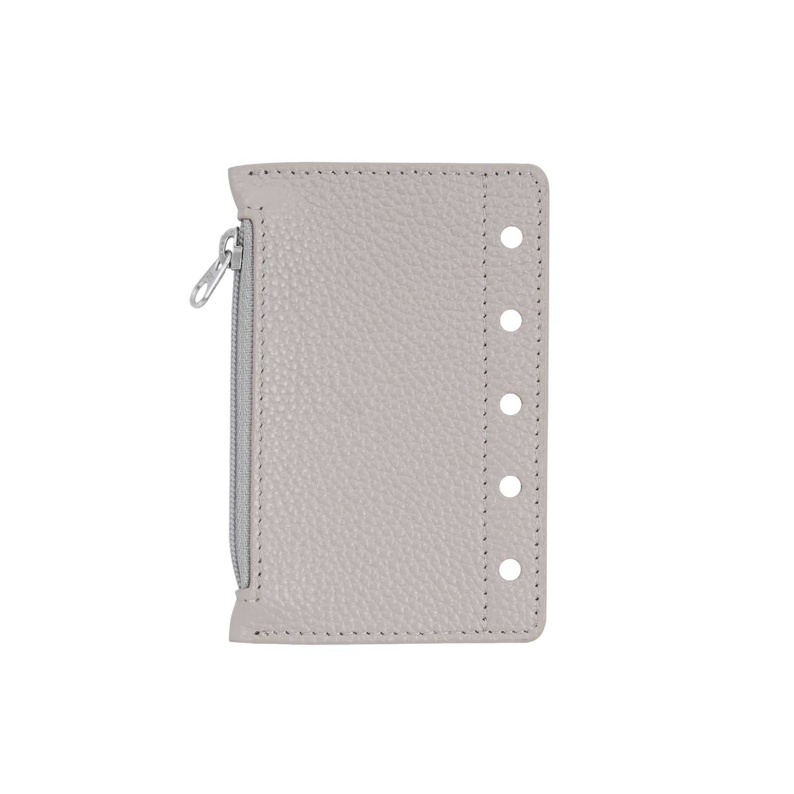 Moterm Leather Zipper Flyleaf - A8 (Pebbled)