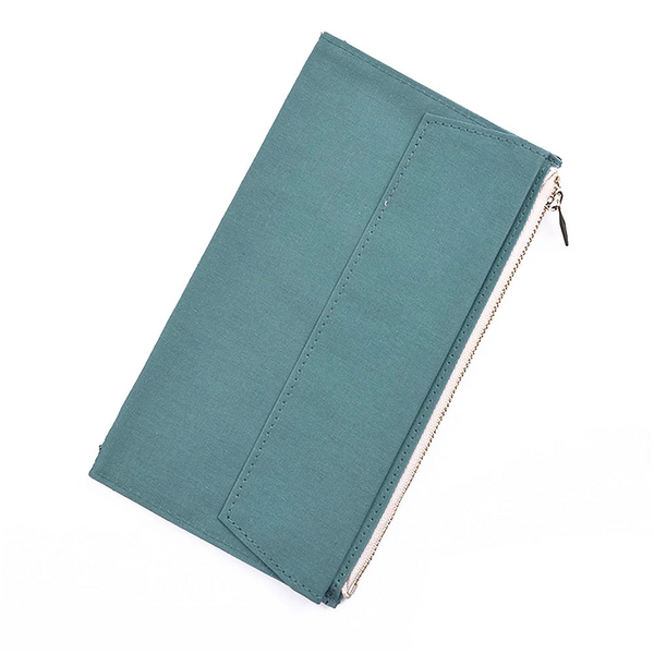 Moterm Zipper Canvas Pocket for Travelers Notebook - (Standard & Passport)