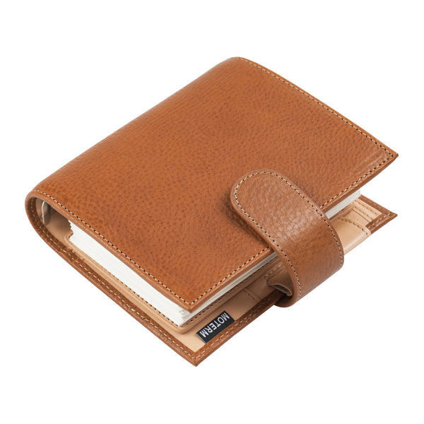 Moterm Luxe 2.0 Rings Planner - Pocket (Vegetable Tanned Leather)