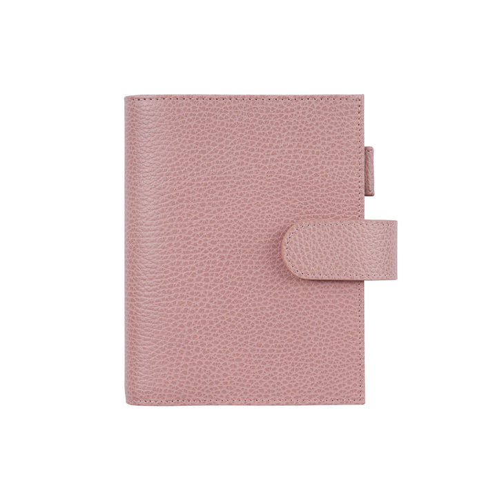 Moterm Firm Pebbled Grain Leather -  Greyish Pink Color-54201646 