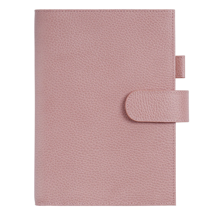 Moterm Firm Pebbled Grain Leather -  Greyish Pink Color-85403378 