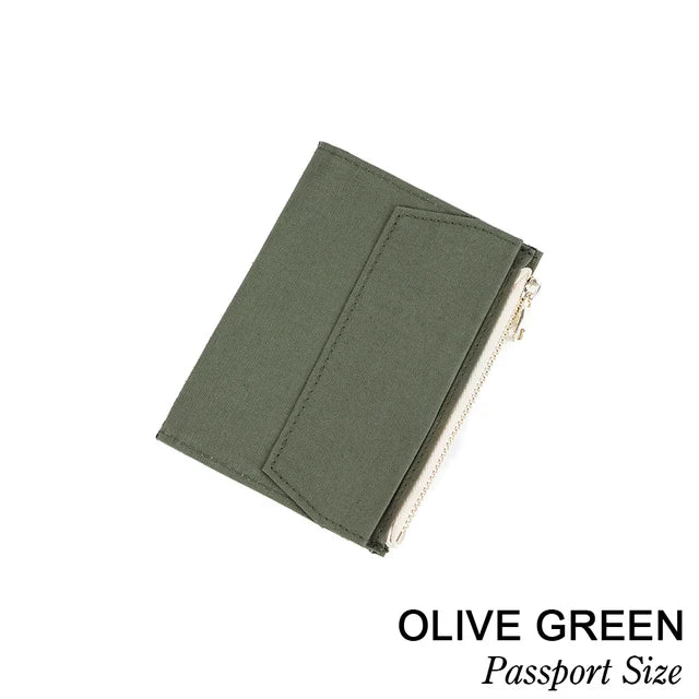 【返品?交換対象商品】 Moterm Traveler Notebook Accessory - Canvas Zipper pocket 小物