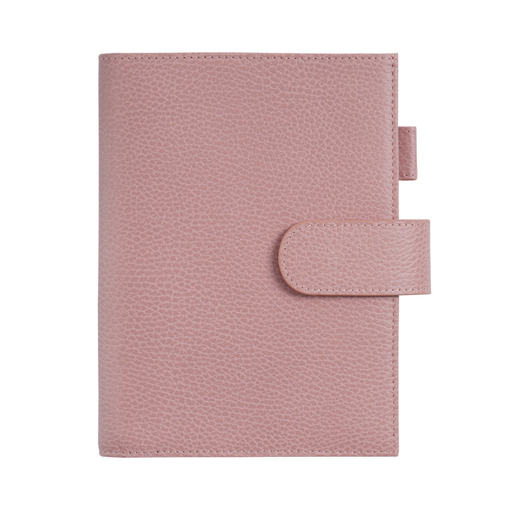 Moterm Firm Pebbled Grain Leather -  Greyish Pink Color-78206605 