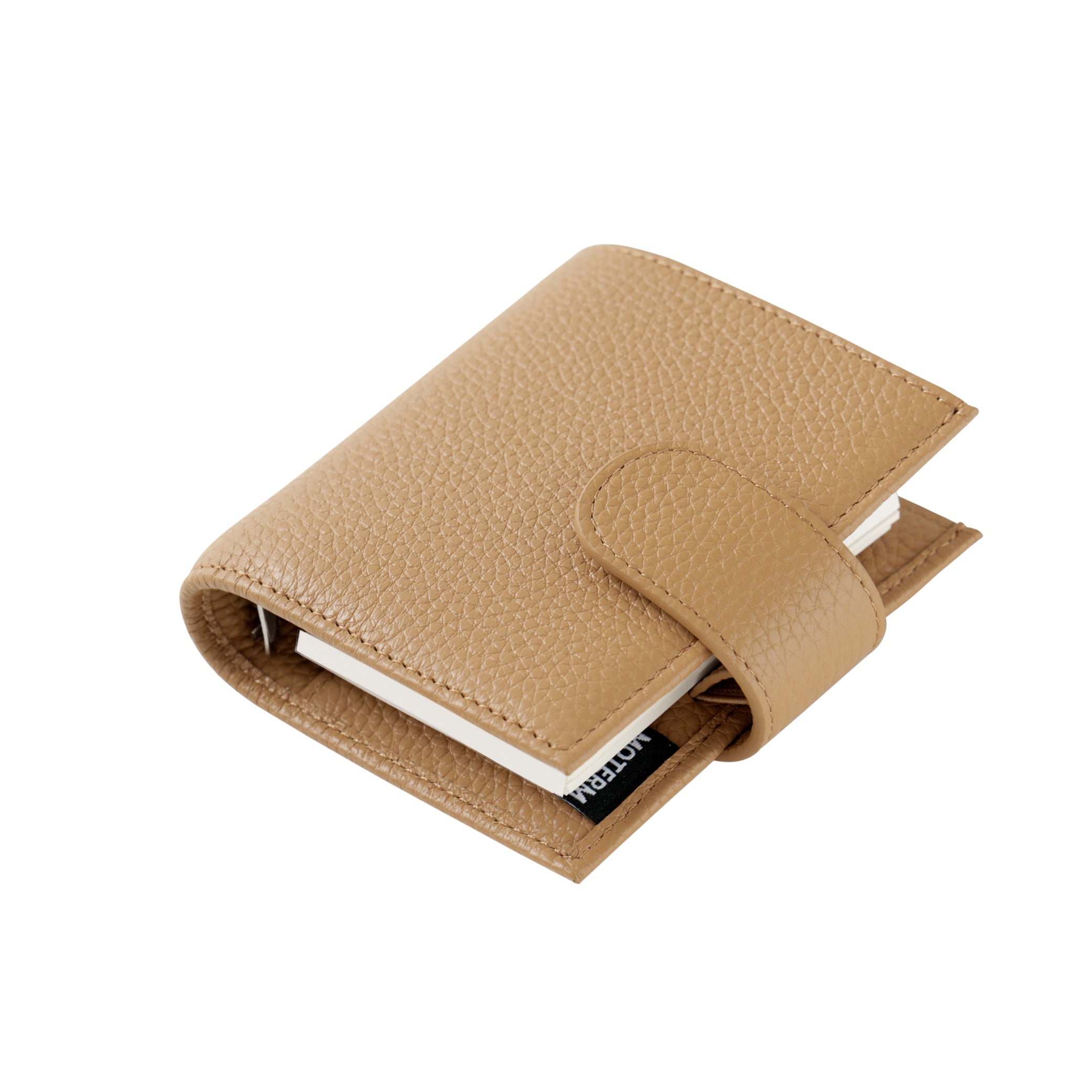 Moterm Pocket Regular Ringe Planner - Echt Leer Binder Organizer (Kiesel- Taupe, 19mm Ring Moterm Pocket Regular Ringe Planner - Echt Leer Binder Organizer (Kiesel- Taupe, 19mm Ring