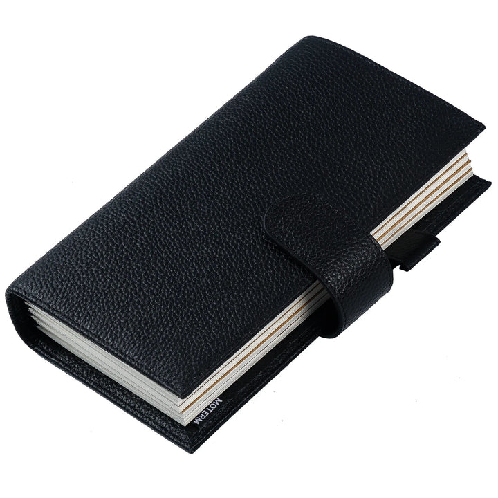 Moterm Companion Traveler Notebook Cover - Standard (Pebbled) - 16B-TN116-L-LZ-BK