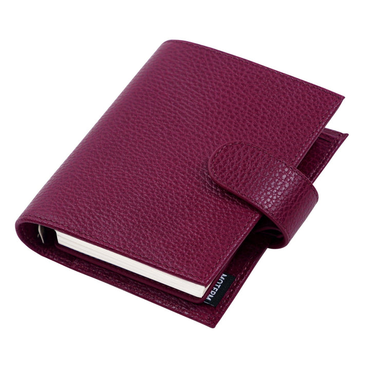 Moterm Firm Pebbled Grain Leather - Beetroot Color