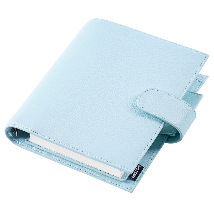 Moterm True-A6 Luxe Rings Planner - Organizador De Carpetas De Cuero Genuino Anillo De 1 18 Pulgadas Firme Guijarros Remolacha Moterm True-A6 Luxe Rings Planner - Organizador De Carpetas De Cuero Genuino Anillo De 1 18 Pulgadas Firme Guijarros Remolacha
