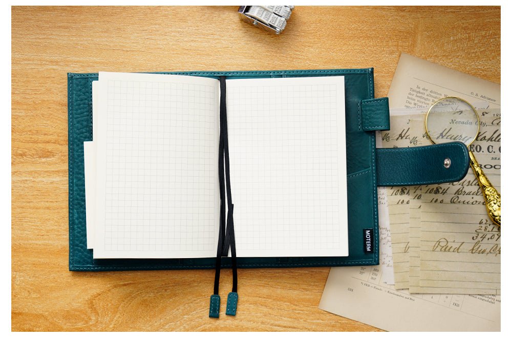 Moterm Original Plus Planner Cover A6 Vegetable Tanned Leather moterm-original-plus-planner-cover-a6-vegetable-tanned-leather