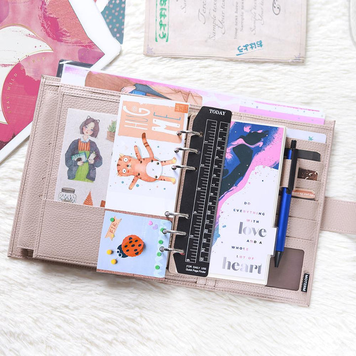 Wholesale Moterm New Version Versa Pocket A7 Size Rings Planner Cover  Multifunctional Agenda Organizer Diary Journal Notepad Sketchbook From  Industrial, $106.38