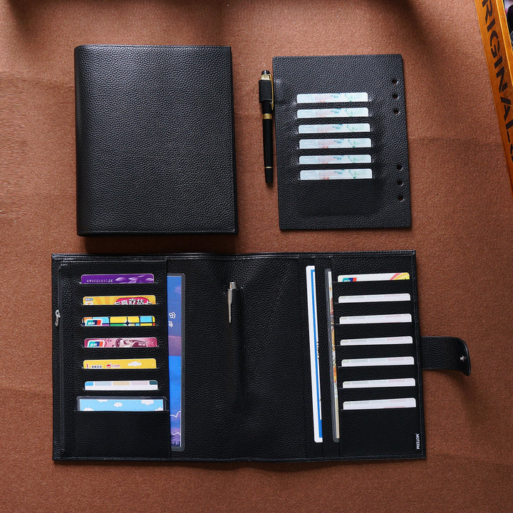 Moterm A7 leather journal Pocket Versa 3.0 (Purple) – Glitterdco