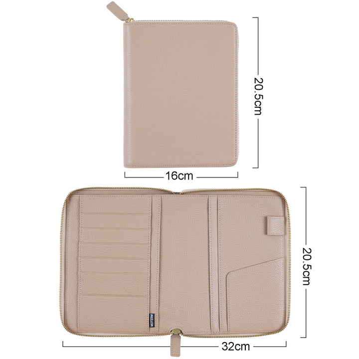 Moterm A6 Plus Cover for Stalogy Notebook Genuine Pebbled Grain