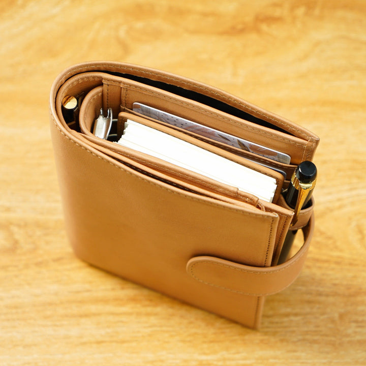 (On going) PRE-ORDER Moterm Versa 3.0 Rings Planner - Pocket (Vegetable Tanned Leather) Shipping Starts at the end of November